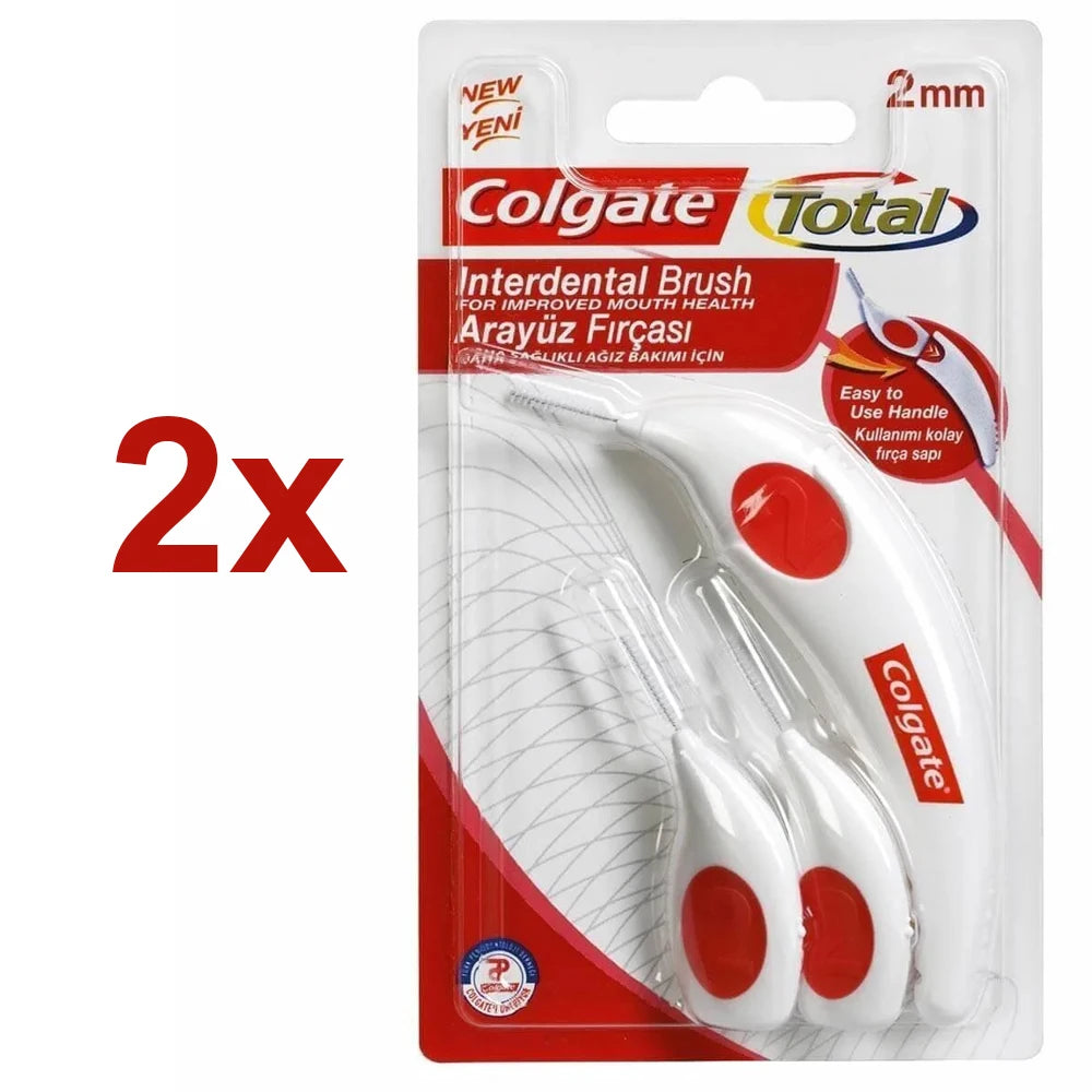 Bàn Chải Kẽ Răng Colgate 2mm Làm Sạch Mảng Bám - Daisan Mart