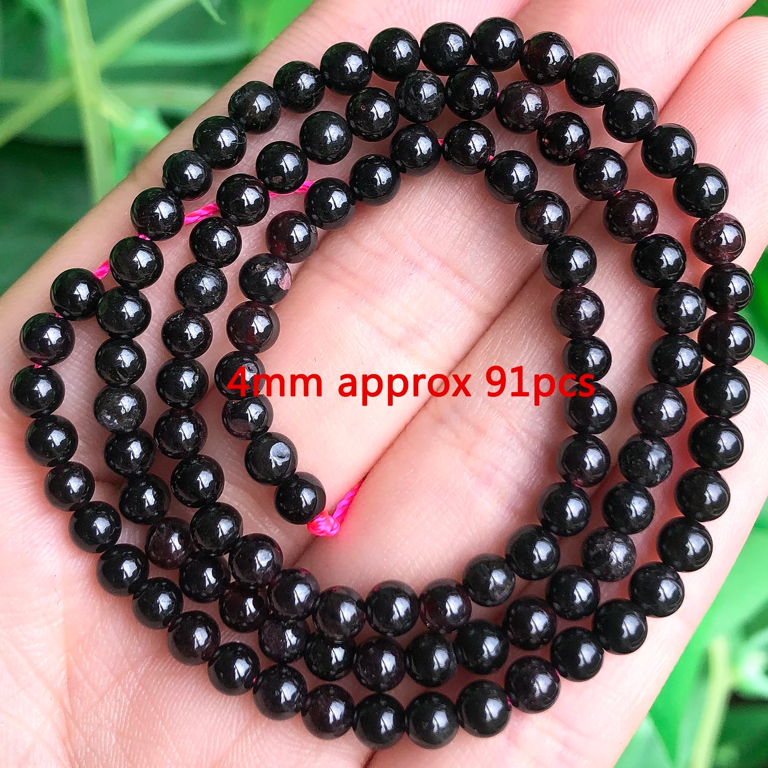 Faceted Natural Garnet Beads For DIY Jewelry