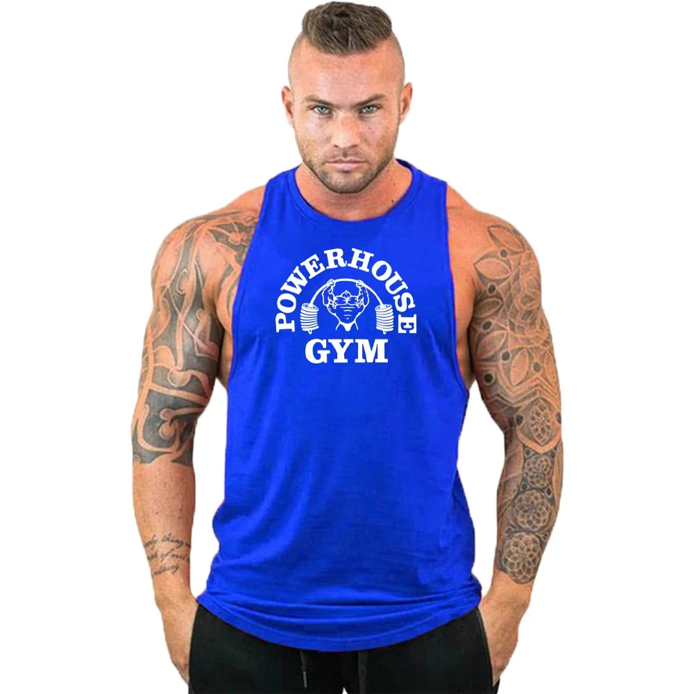 Men's Gym Shirt - Muscle Bodybuilding Tanktop