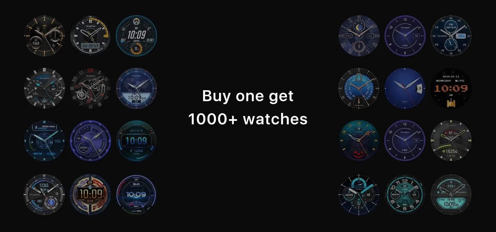 Đồng hồ thông minh Ticsmart Pro GPS cho nam - Hàng tân trang