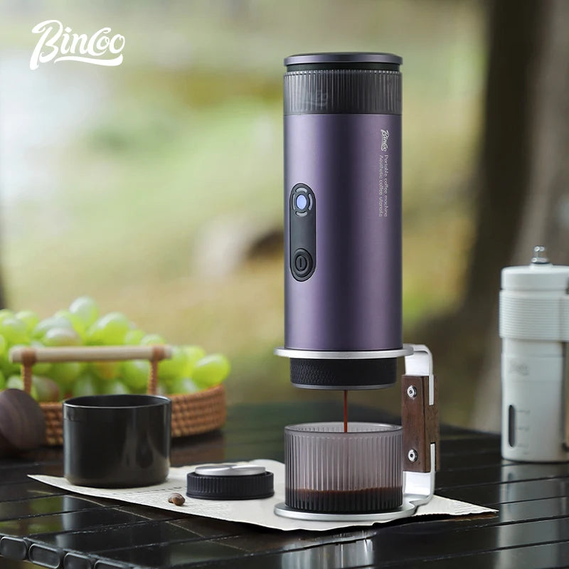 Bincoo Portable Electric Espresso Coffee Maker for Camping Wireless Heating Concentrated Extraction Coffee Machine Red Dot Award - Daisan Mart