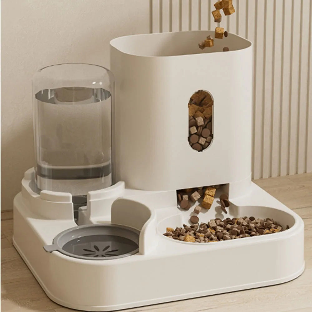 Automatic Pet Feeder & Water Dispenser for Cats Dogs - Smart Food Feeding Station, Automatic Waterer, Pet Supplies - Daisan Mart