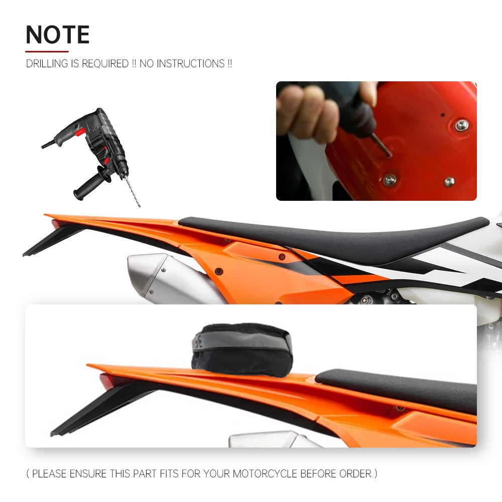 SUZUKI DRZ Tail Bag - Convenient &amp; Multi-functional