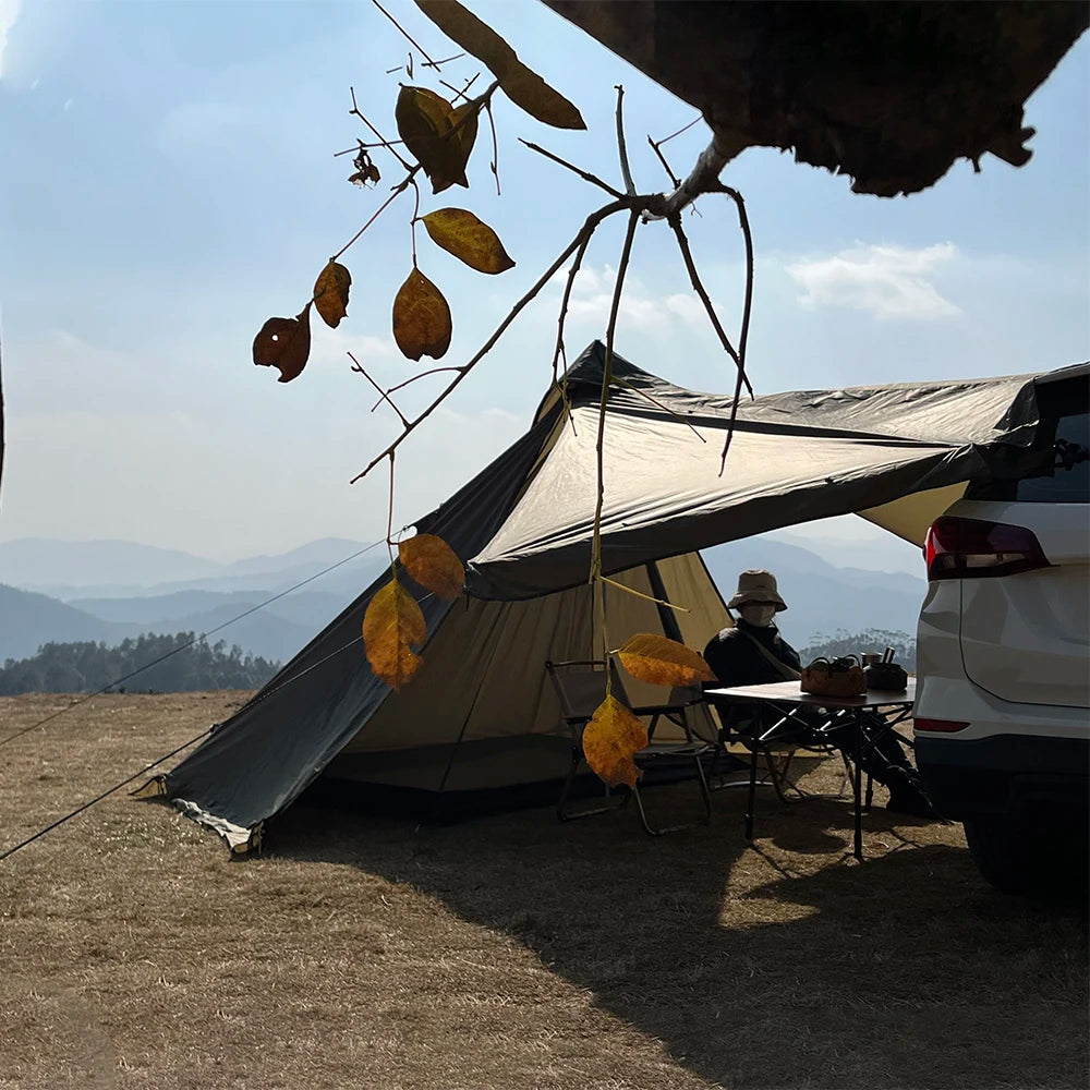 4 Season Waterproof Multi-Purpose Tipi Tent with Chimney