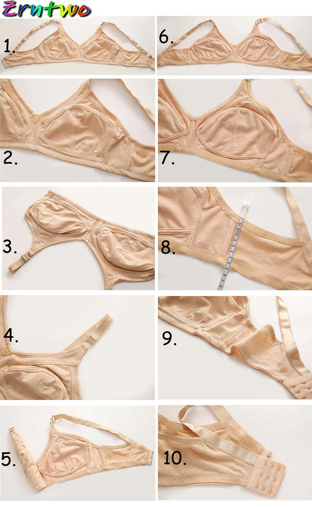 Sexy lace bra without underwire to lift bust for women in large size