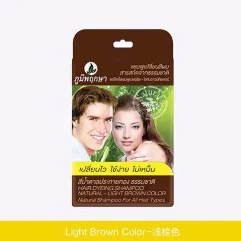 Natural Henna Hair Dye Kit - Black, Brown, Wine Red