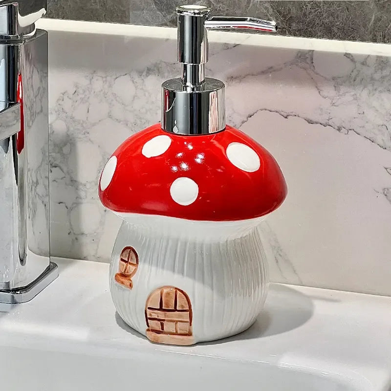 450ml Ceramic Soap Bottle for Kitchen &amp; Bathroom