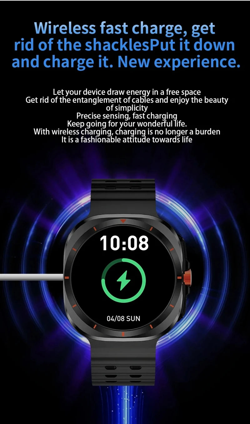 GT7 Ultra Smart Watch AMOLED HD Screen 2025