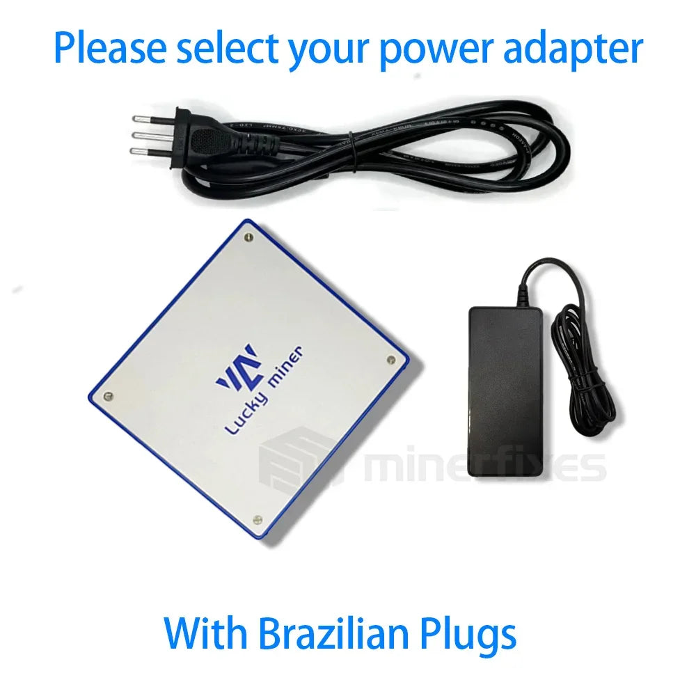 New Bitcoin Miner Bitaxe Lucky Miner LV07 1TH/S Hashrate Home WiFi Silent Miner BTC BCH DGB Mining Machine with 12V 5A PSU - Daisan Mart