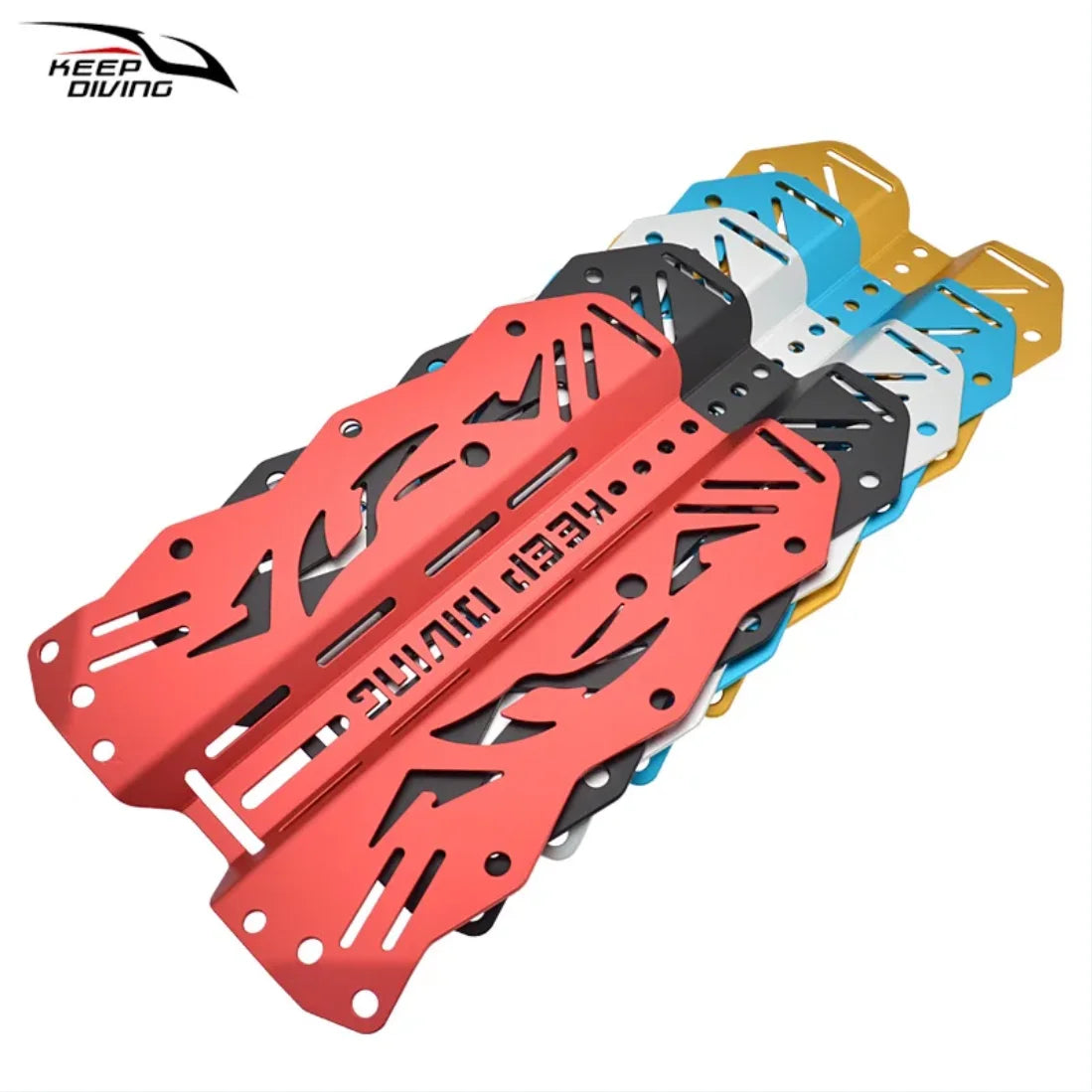 Aluminum Alloy Technic Diving Backplate Wing BCD Ultralight backplane For Scuba Diving  Harness System Hardware Backmount