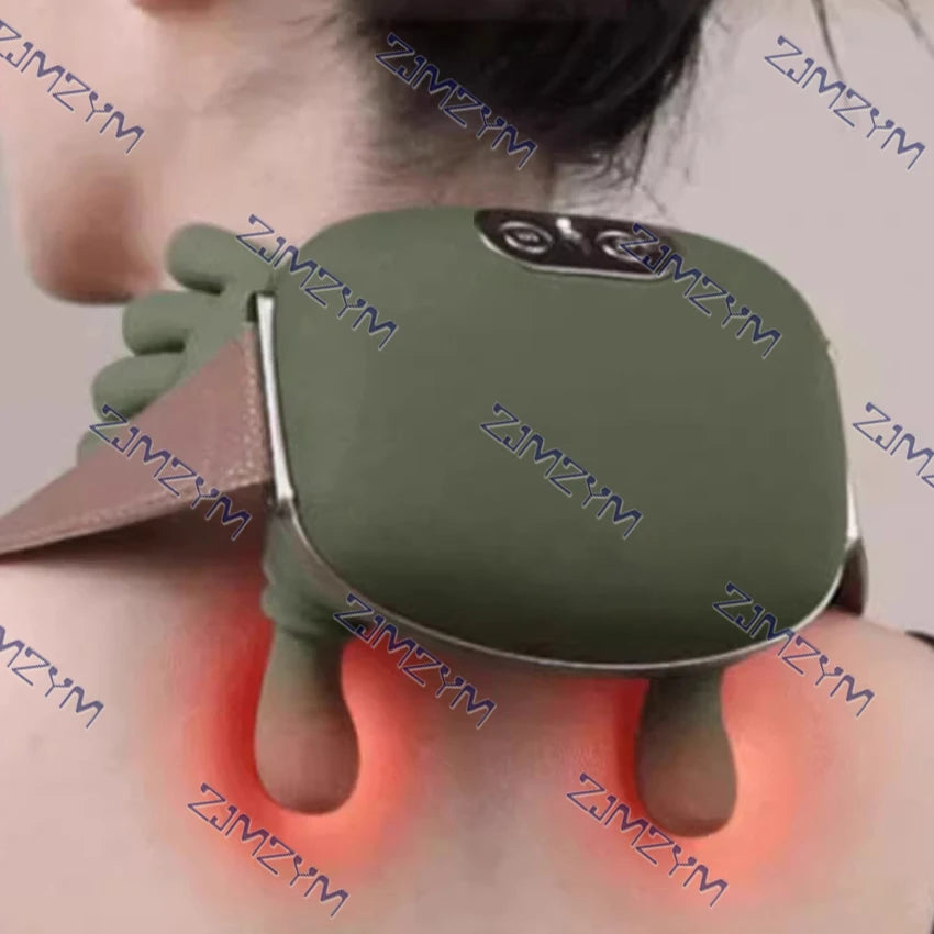 Multi-function Neck and Shoulder Massager with 3 Modes and Heating