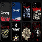 Ốp lưng Silicone Đen SlipknotS iPhone 11-16 Pro Max