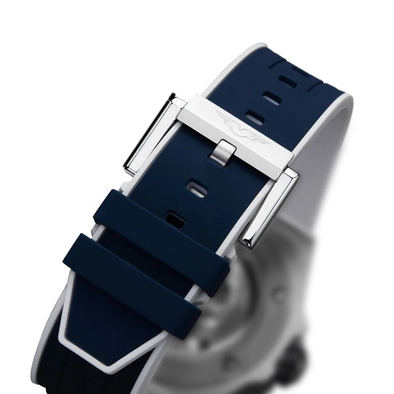 Đồng Hồ Nam Cơ Chống Nước Thể Thao Dây Silicone