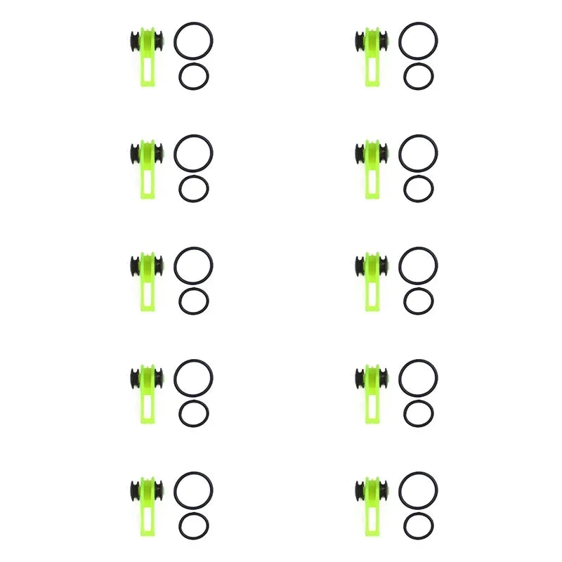 Bộ 10 Vòng Silicone Giữ Mồi Cần Câu An Toàn Tiện Lợi