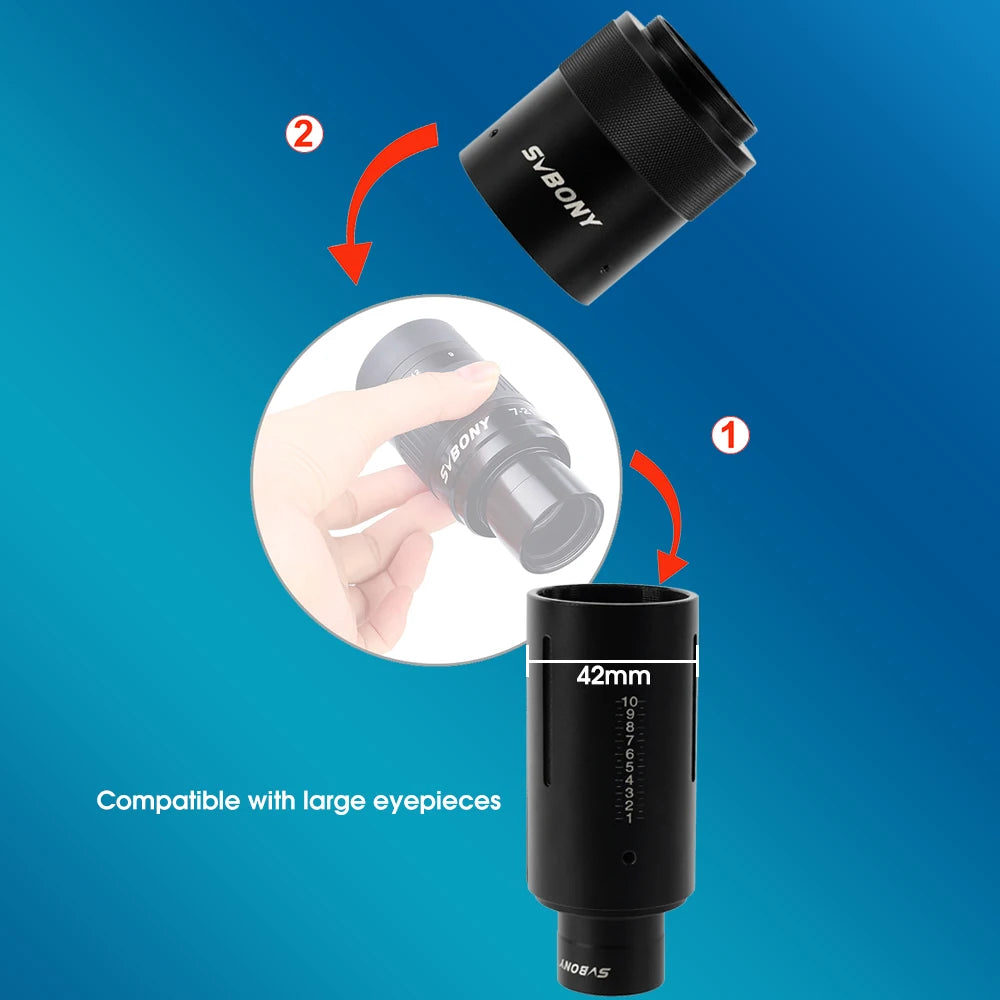 SVBONY SV112 42mm Multi-Function Adapter For Camera