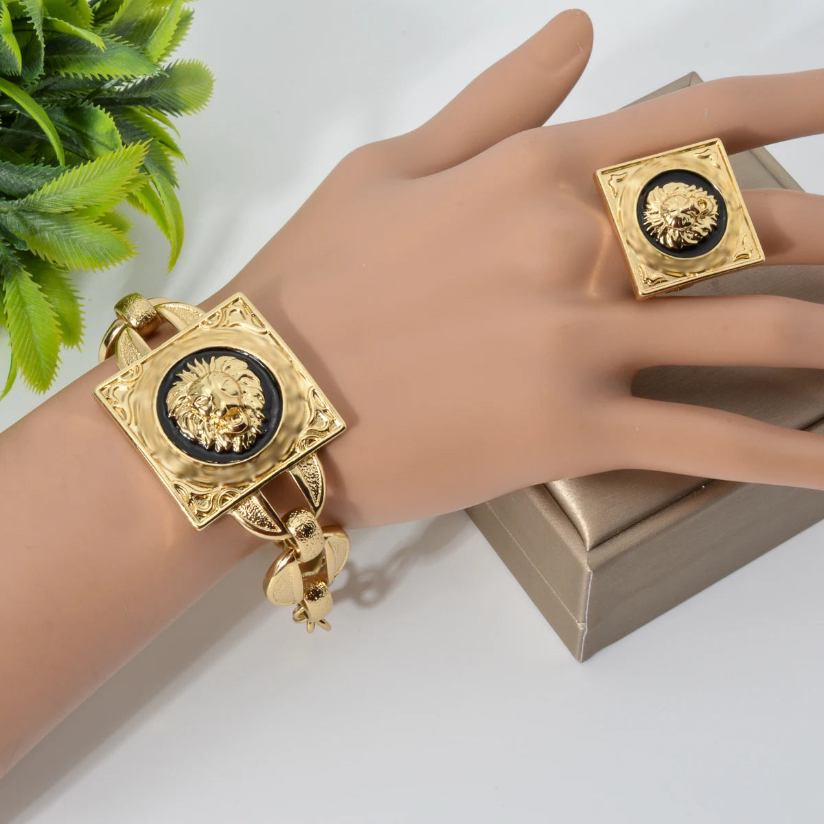 High Quality Gold Plated Jewelry Set African Wedding Dubai