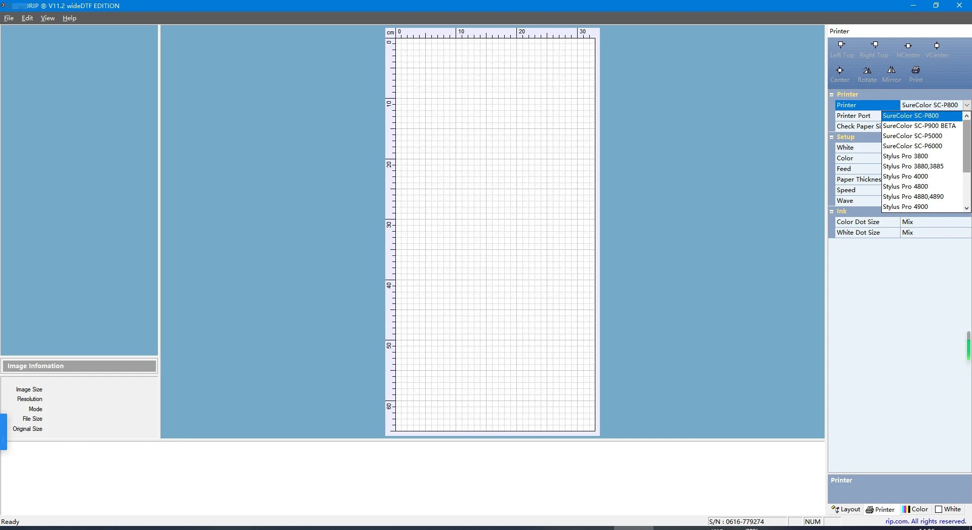 Phần mềm Epson DTF RIP V11.2 cho máy in UV, USB Dongle