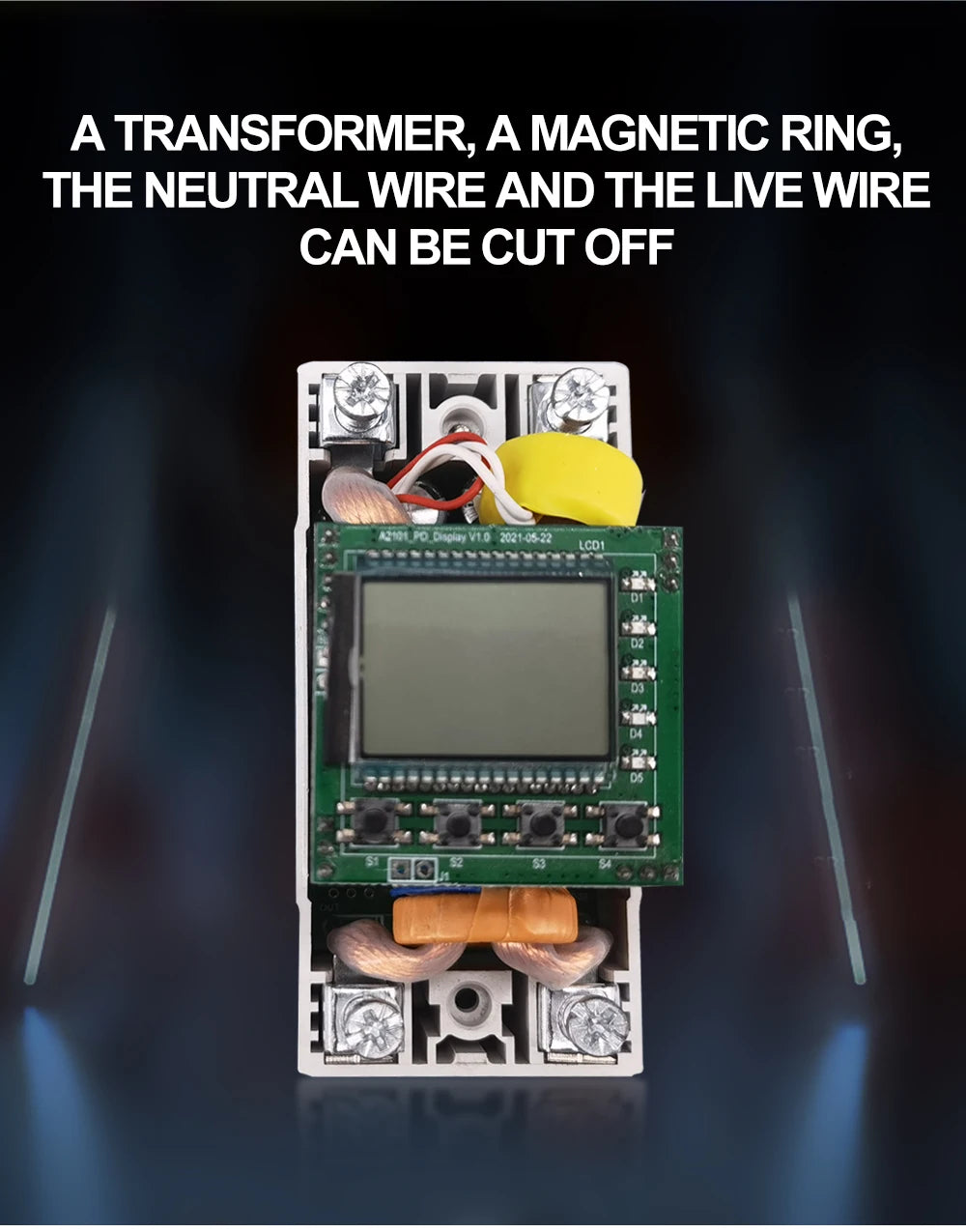 TOMZN 63A Smart Switch Measurement &amp; Protection