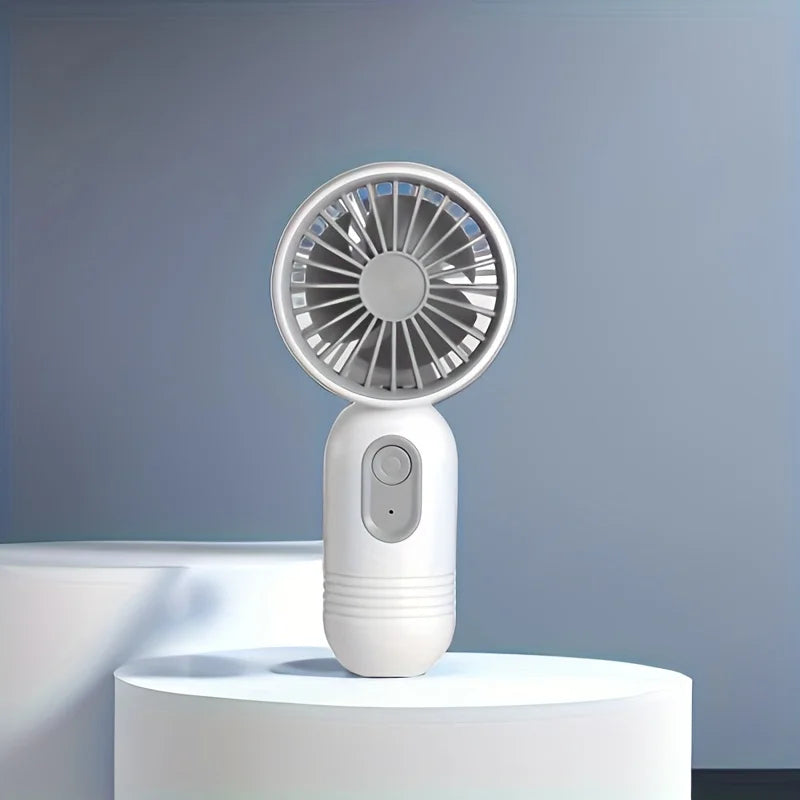 USB Mini Rechargeable Portable Fan with 3 Speeds, Handheld Fan for Gift Choice, Perfect For Office, Outdoor, Travel, Camping - Daisan Mart