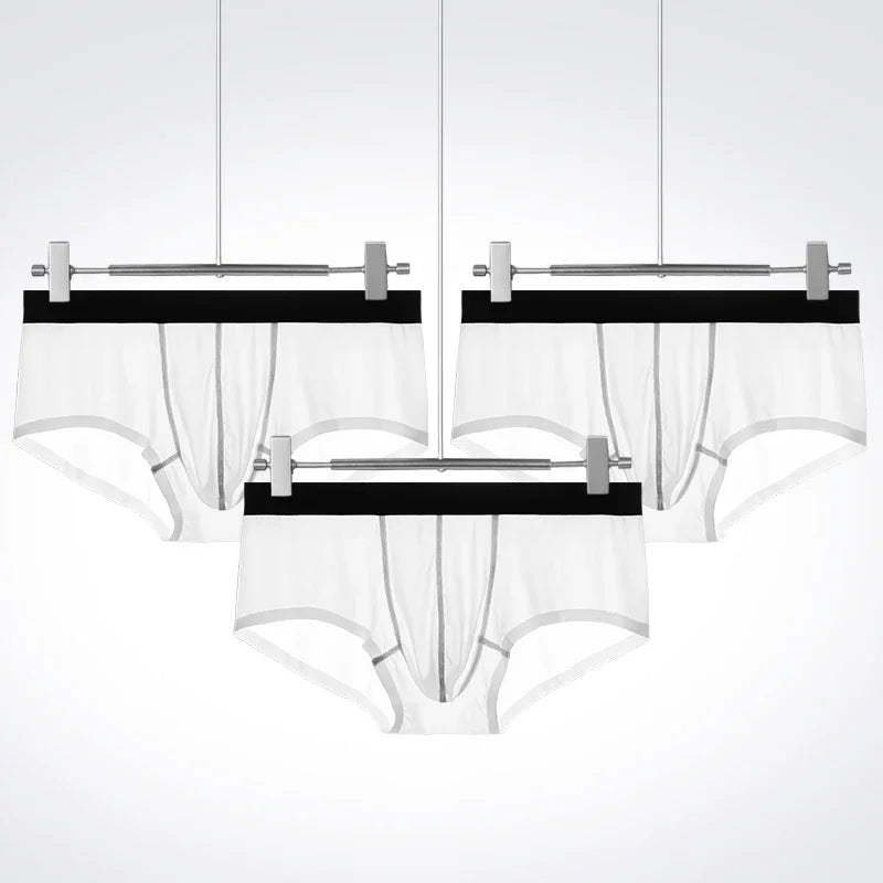 3-piece super thin, cool, breathable men's underwear