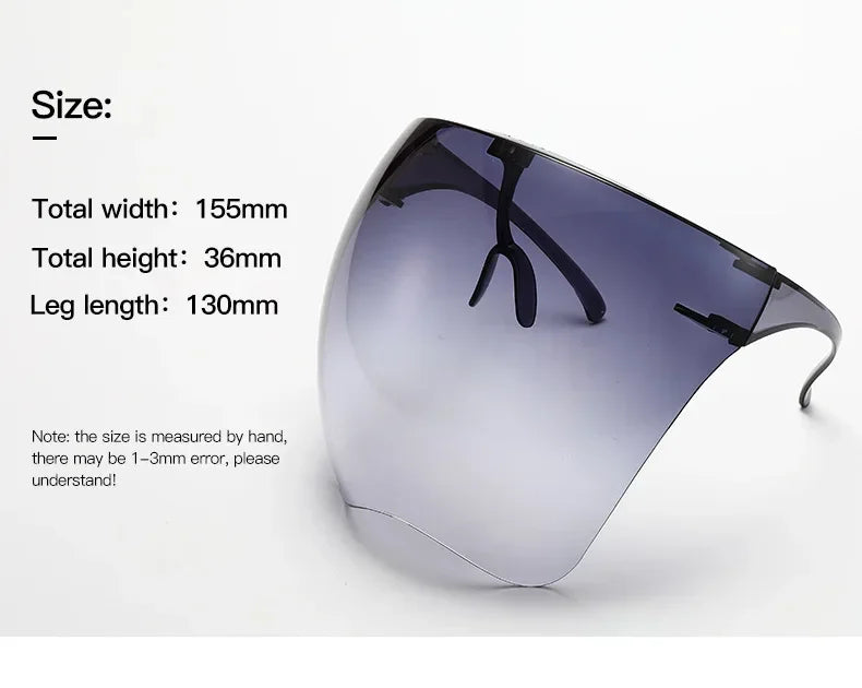 Kính Mặt Toàn Phần Chống Bụi & Tia UV Thể Thao Nam Nữ