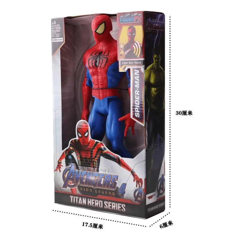 Bộ Siêu Anh Hùng Marvel 30cm Phát Sáng Phát Nhạc