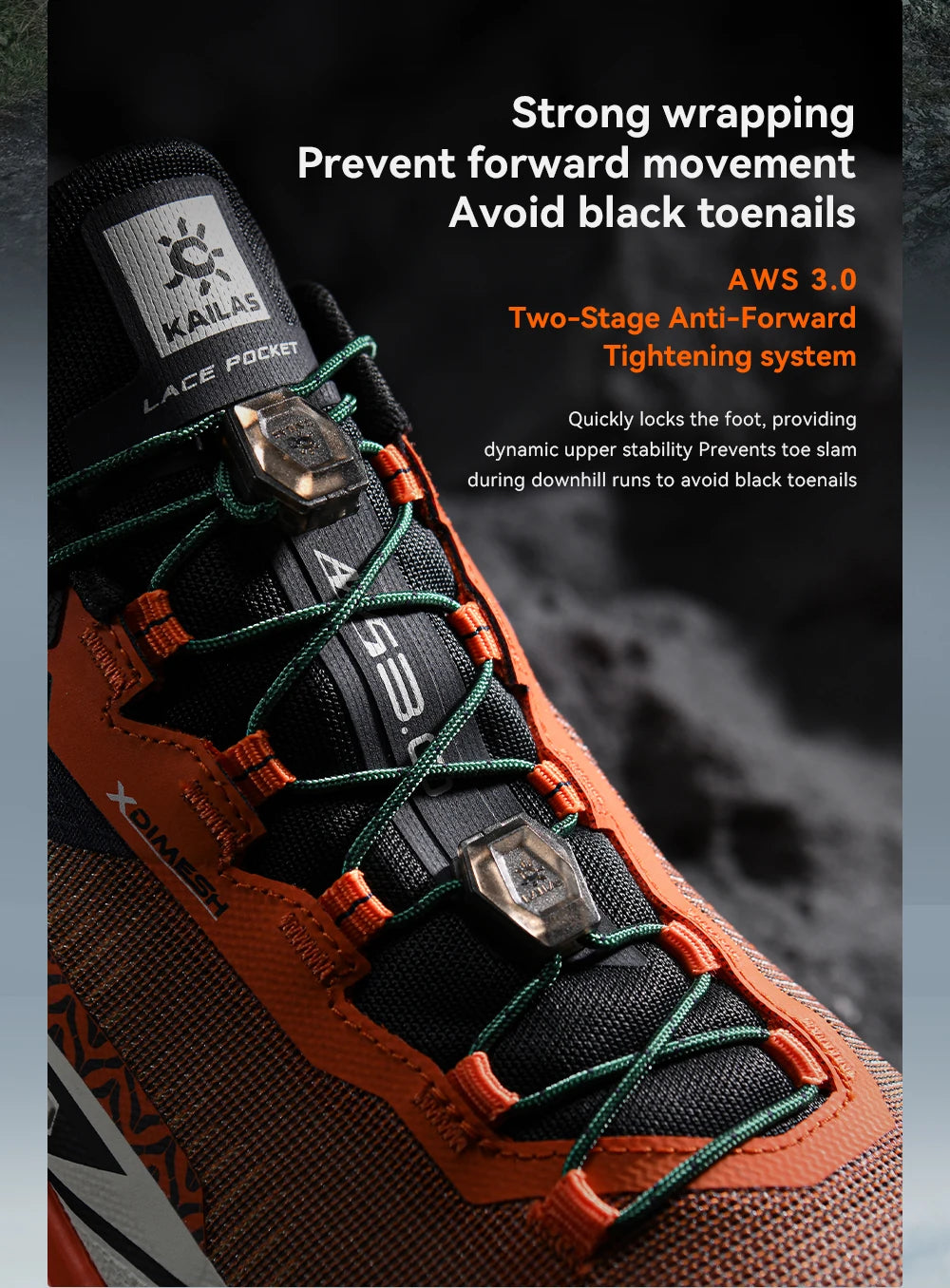 KAILAS Fuga EX330 Trail Running Shoes Breathable Lightweight