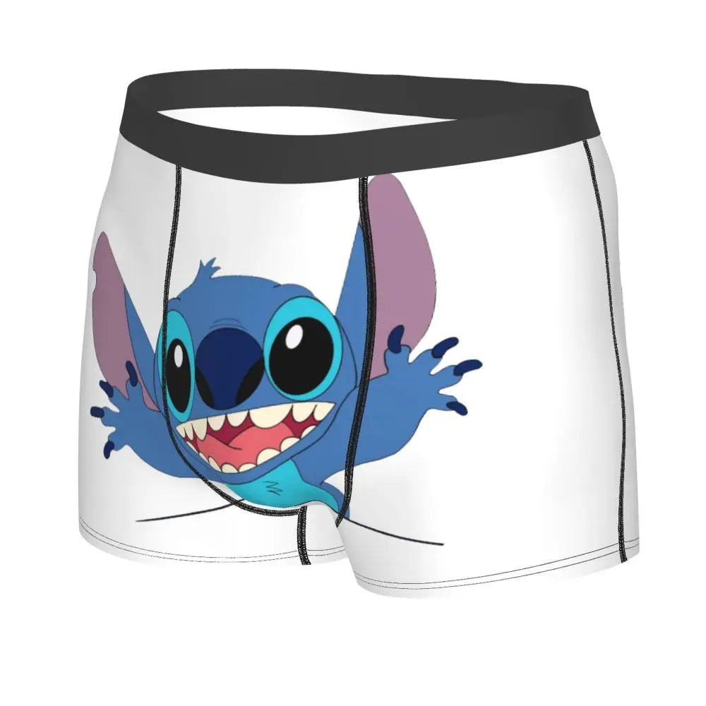 Quần Sịp Nam Lilo Stitch Thoải Mái Phong Cách Anime