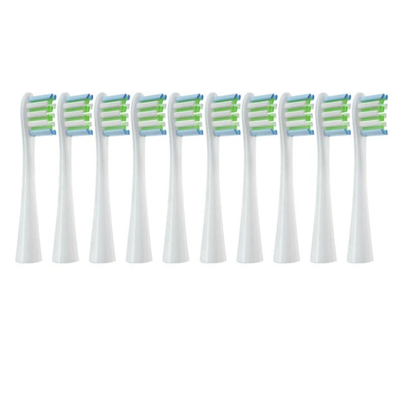 10PCS Replacement Brush Heads For Oclean Flow/X/ X PRO/F1/ One/ Air 2 Electric Toothbrush Toothbrush Replacement Head A