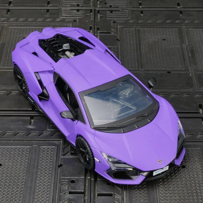 Mô Hình Xe Lamborghini Revuelto Hợp Kim Kéo Lùi Trẻ Em - Daisan Mart