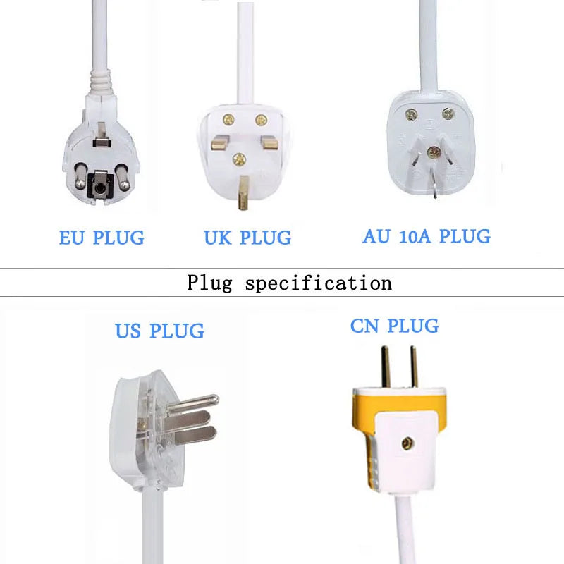 Electric Socket 3 4 5 6AC Universal Outlets Multi conversion Jack US EU UK AU CN Plug Socket 10A 2500W Power Strip with Switch