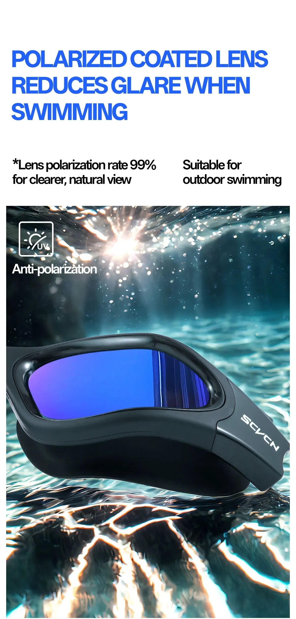 Kính bơi chống tia UV chuyên nghiệp nhập khẩu cao cấp