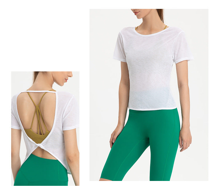 Áo Thể Thao Nữ Lưng Hở Stown – Tập Gym Yoga Năng Động - Daisan Mart