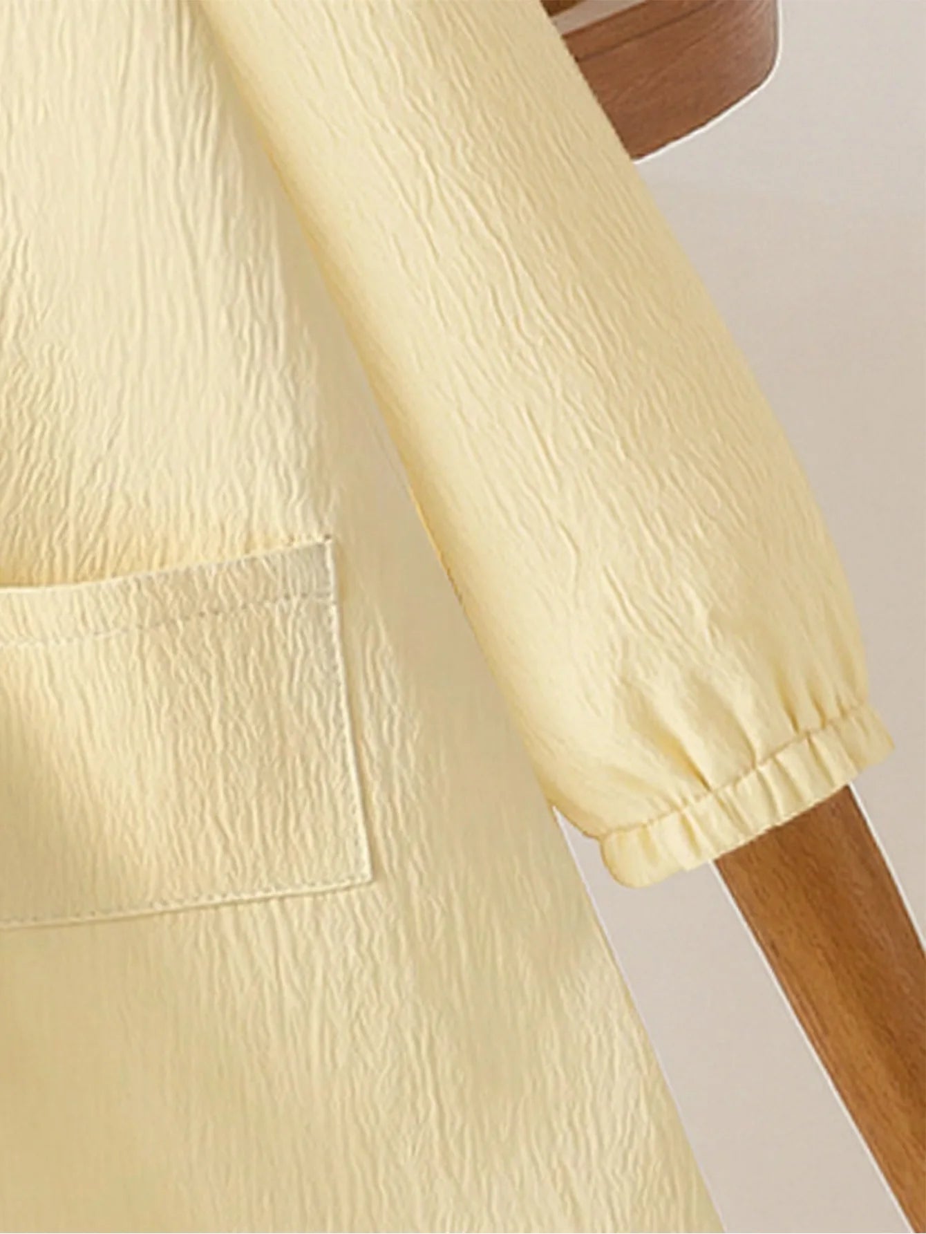 Baby Girl's Floral Long Sleeve Spring and Autumn Fashion Dress