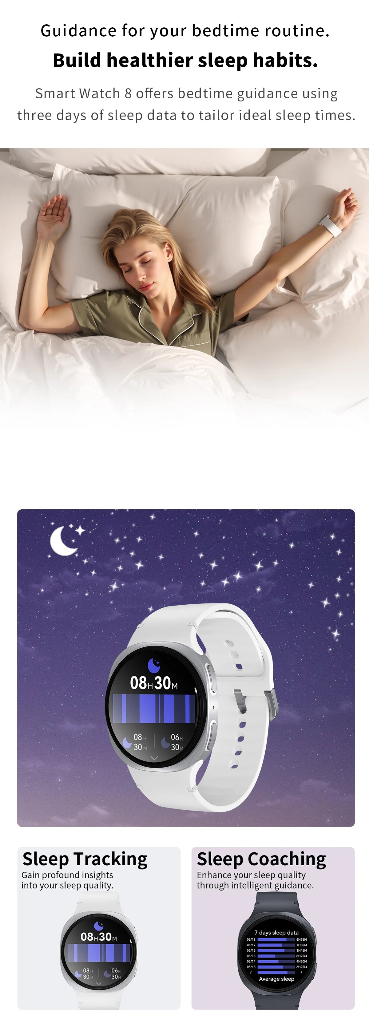 Đồng Hồ Thông Minh Series 8 Siêu Mỏng GPS Chống Nước