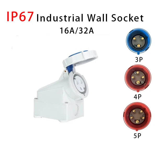 Đầu Nối Công Nghiệp Chống Nước IP67 - Nylon Chịu Nhiệt - Daisan Mart