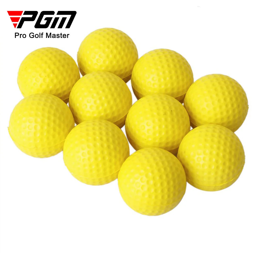 PGM Foam Golf Balls 10 Balls Indoor Outdoor Practice