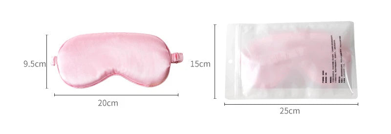 Mặt Nạ Ngủ Lụa Giả Thoáng Khí Chăm Sóc Mắt Thư Giãn