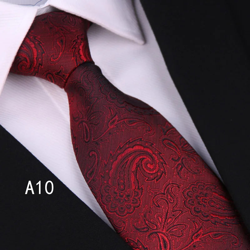 Cà Vạt Lụa Tơ Tằm Nam Cao Cấp Họa Tiết Sọc 8CM