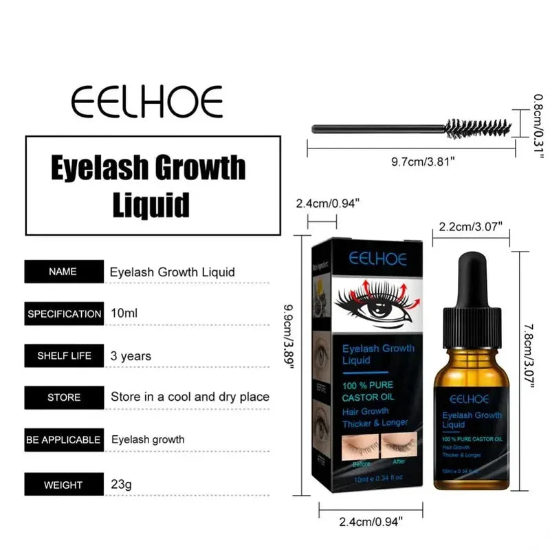EELHOE Eyelash &amp; Eyebrow Growth Serum 10ml