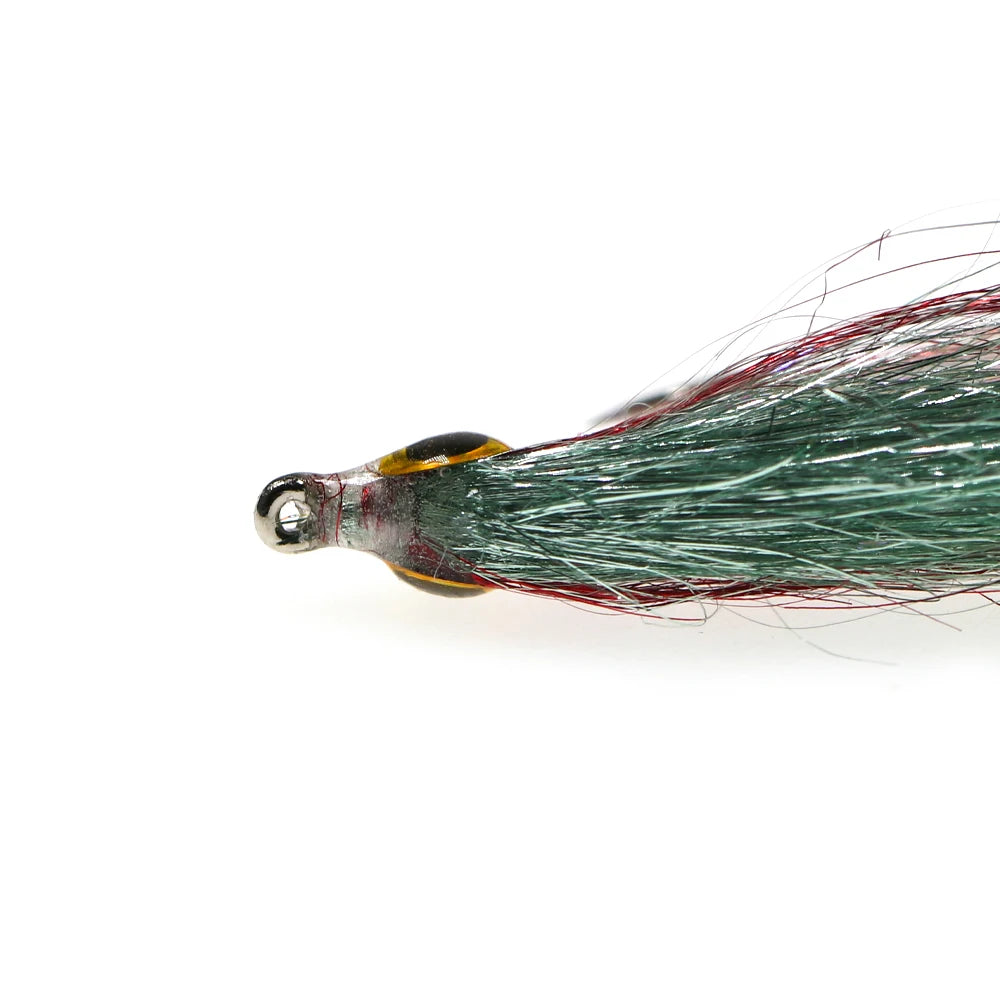 Wifreo Wounded Ice Minnow Fly Ice Dub Slowly Sinking Salmon Trout Sea Bass Pike Steelhead Redfish Fly Fishing Flies Lures 