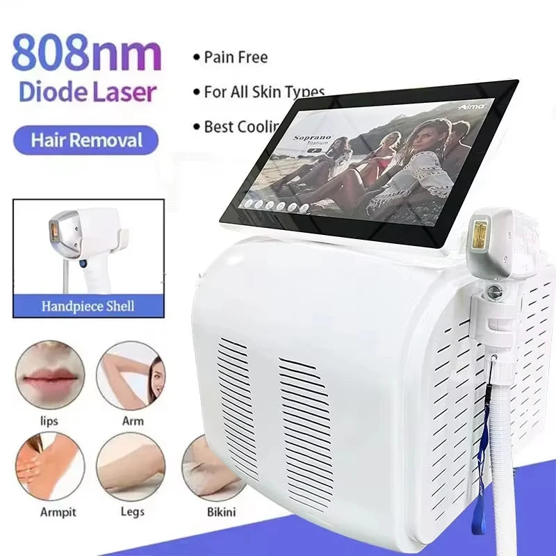 808nm 755nm 1064nmProfessional Portable 4000w Soprano Titanium Diode2025 Laser Hair Removal Machine High Power Alexandrite Laser - Daisan Mart