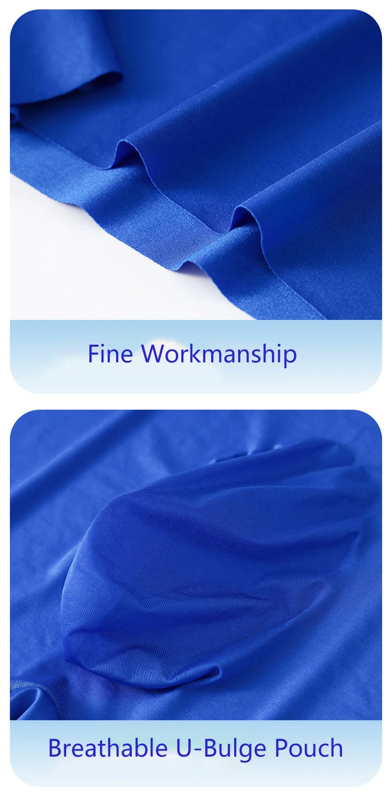 Sexy 3D Ultra Thin Cold Quick Dry Men's Underwear