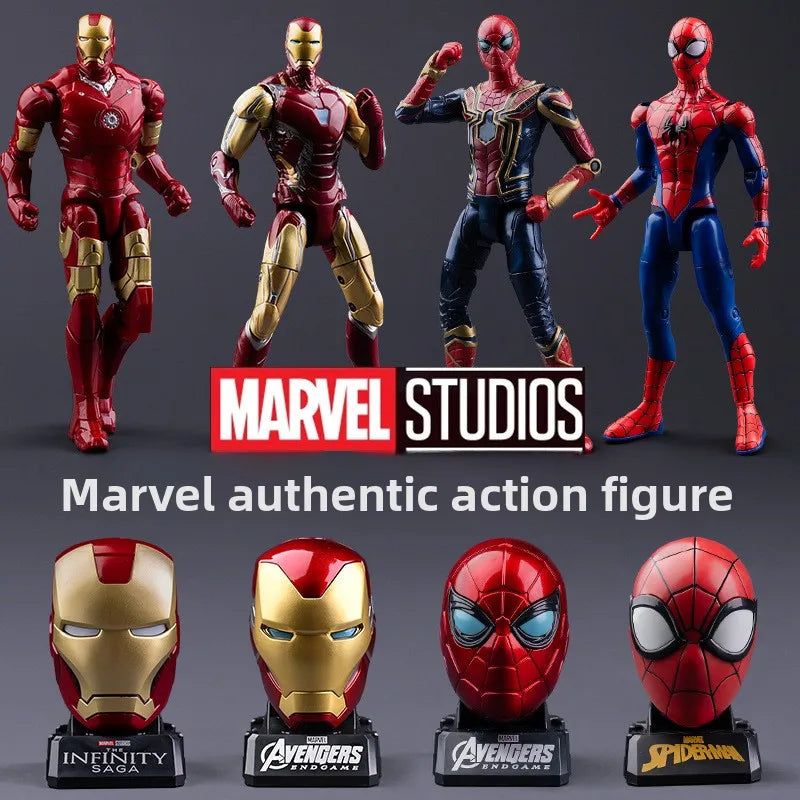 Anh Hùng Siêu Phẩm - Mô Hình Iron Man & Spider Man - Daisan Mart