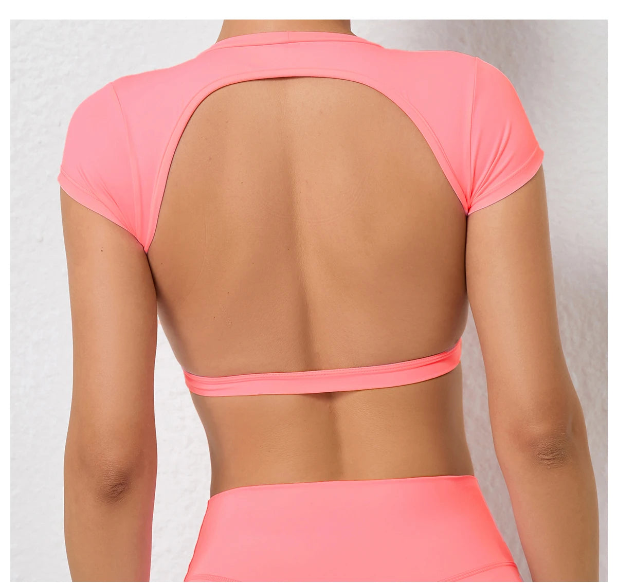 Women's Backless Sports Top Yoga Gym Fitness