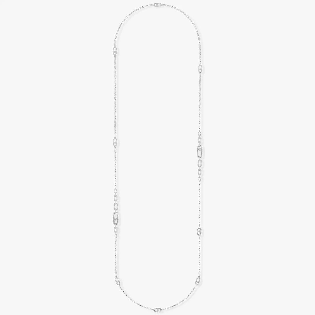 Exquisite 10-sided S925 silver necklace for men and women