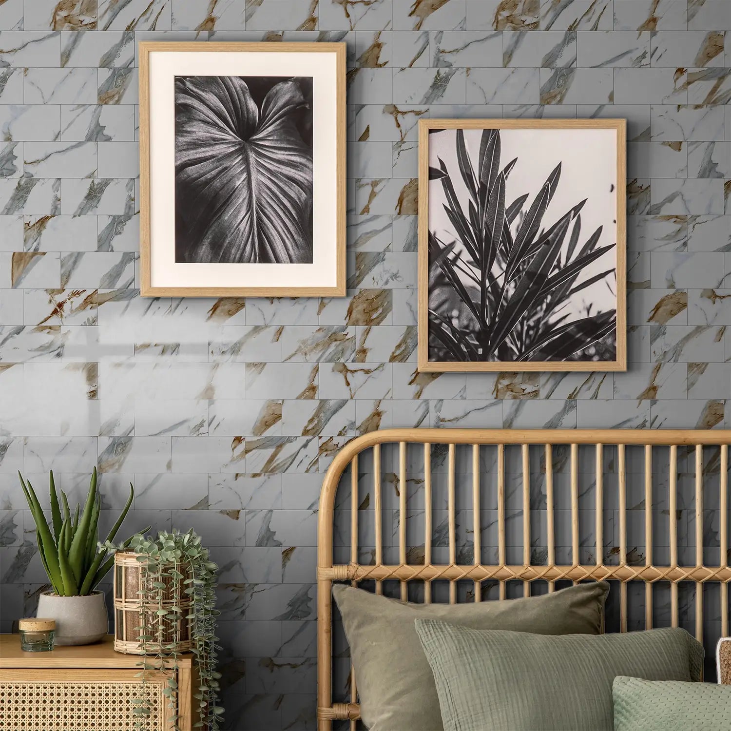 Bộ Decal Gạch Đá 3D Chống Nước - Nhà Bếp & Phòng Tắm