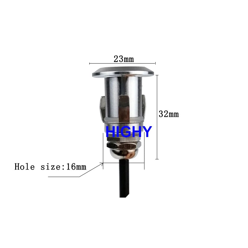 Đèn LED Âm Sàn 5PCS - Chống Nước, Chiếu Sáng Vườn - Daisan Mart