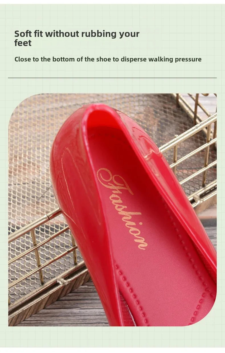 Dép Nữ Đi Biển Đế Dày Chống Trượt Thời Trang