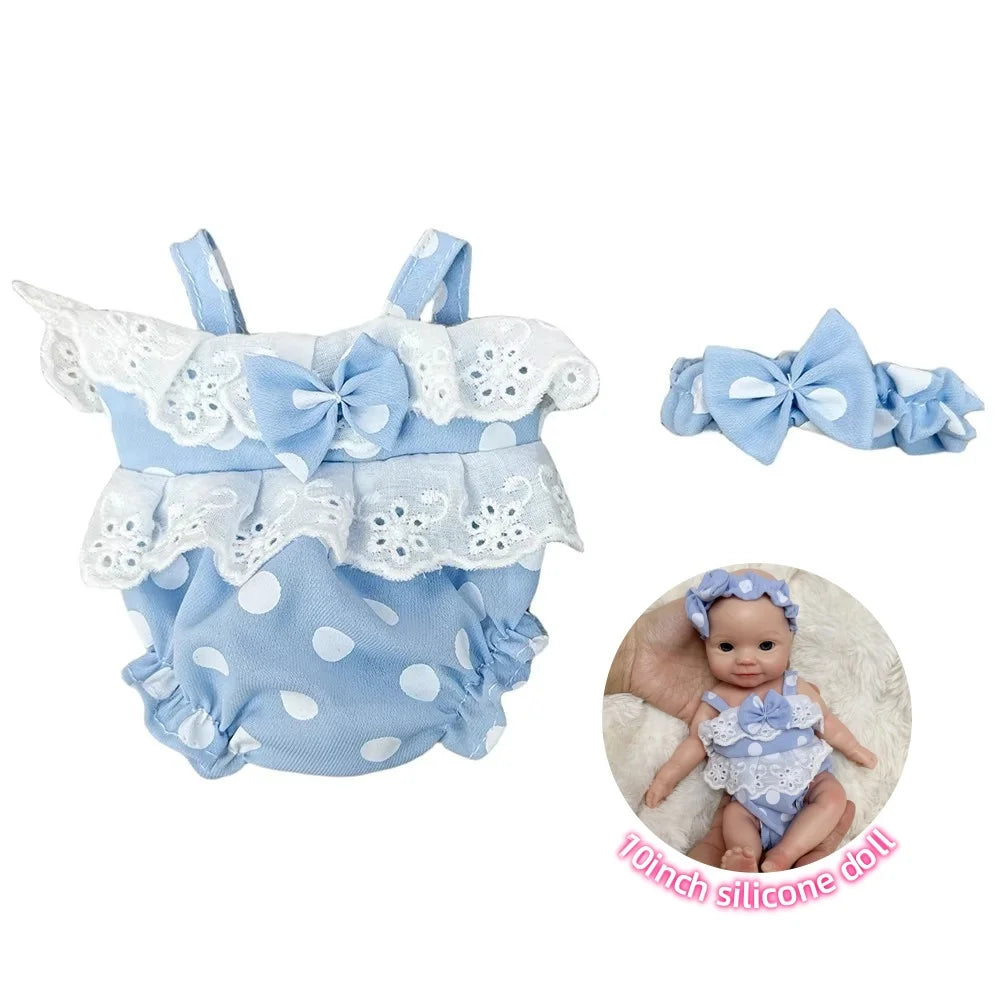 10 Inch Doll Clothes Set - 6 Handmade Styles